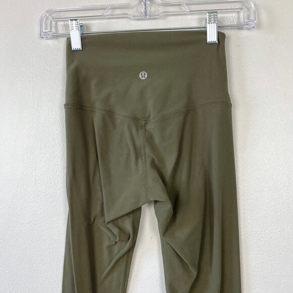 Lululemon Align Pant Full Length 28" Sage Green w5ayns Nulu Lightweight‎ Size 2 - Picture 6 of 10
